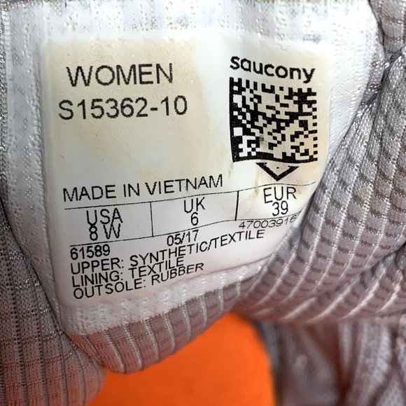 Saucony Gray Cohesion Running Shoes Size 8 - Picture 11 of 11